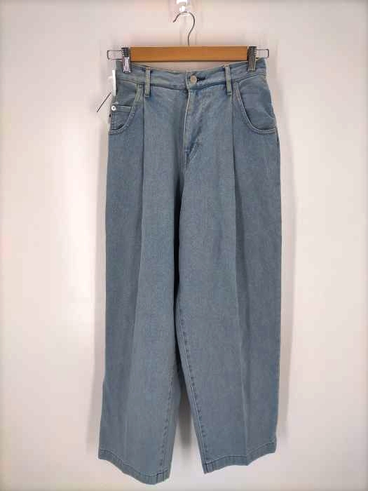 NEON SIGN(ネオンサイン) 21AW WIDE DENIM SLACKS メンズ  42