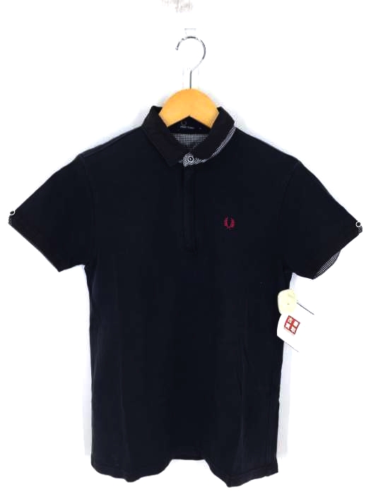 FRED PERRY(フレッドペリー) ワンポイント刺繍 ポロシャツ メンズ JPN：M