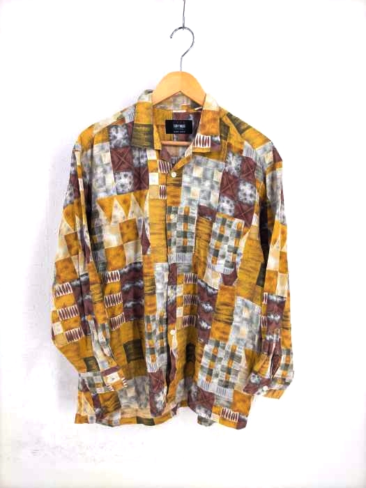 USED古着(ユーズドフルギ) コットン総柄開襟シャツ メンズ JPN：XL
