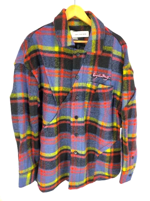 Feng Chen Wang(フェンチェンワン) WOOLEN PLEATED JACKET メンズ JPN：S