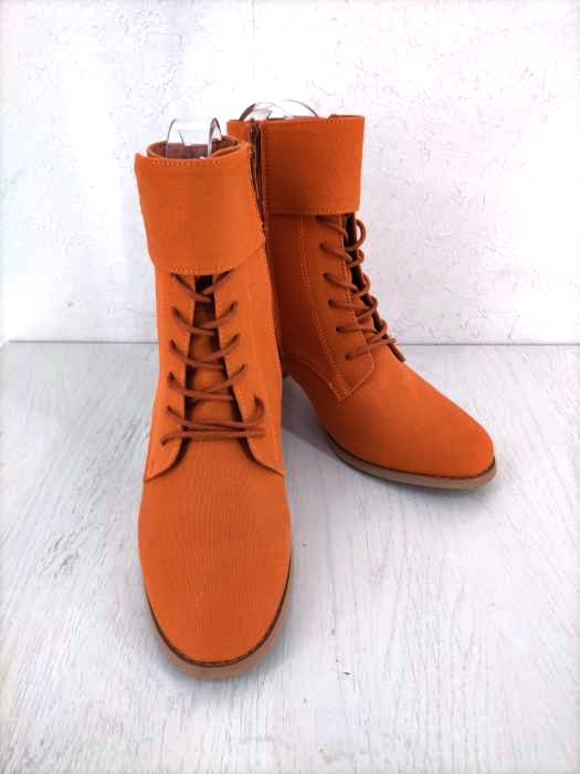 RCWB/RODEO CROWNS WIDE BOWL(ロデオクラウンズワイドボウル) FLOWER HEEL ブーツ レディース M