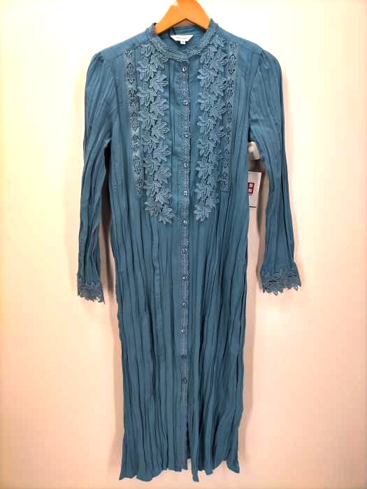 moussy(マウジー) PLEATS LACE DRESS レディース  1