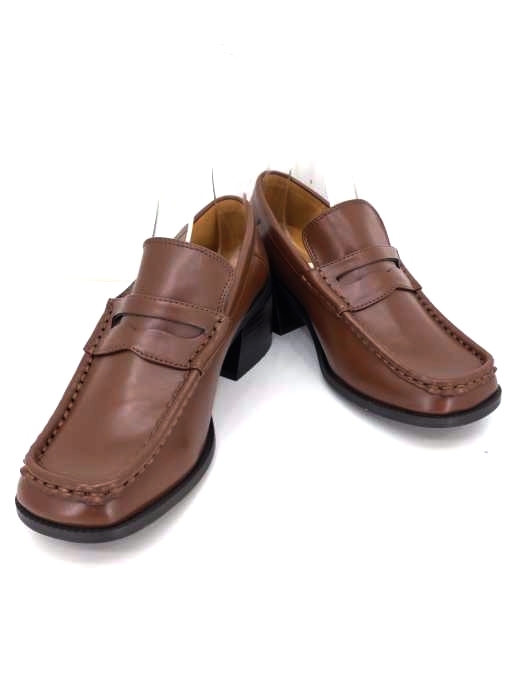 moussy(マウジー) SQUARE TOE HEEL LOAFER レディース  S