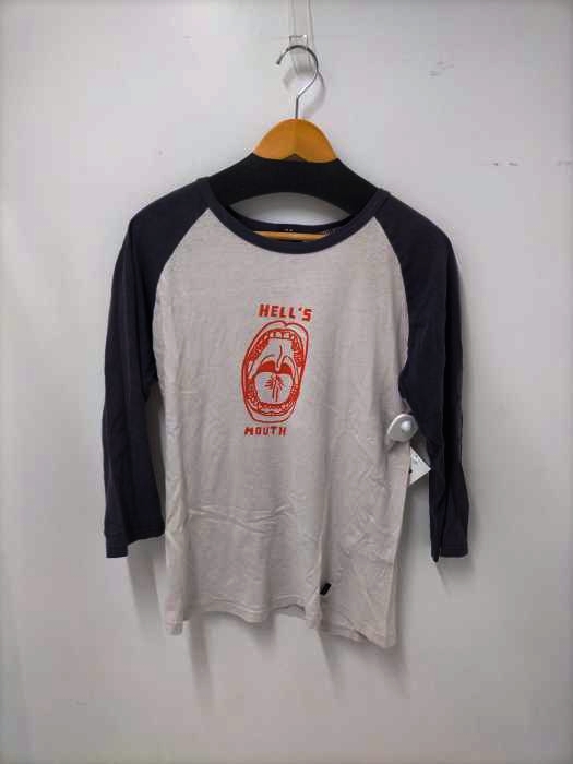 Paul Smith JEANS(ポール・スミスジーンズ) フロントプリントラグランロングスリーブTシャツ メンズ JPN：M
