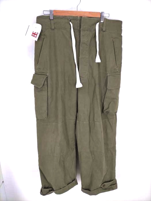 USED古着(ユーズドフルギ) 50S フランス軍 M-47 カーゴパンツ コットンツイル メンズ  無