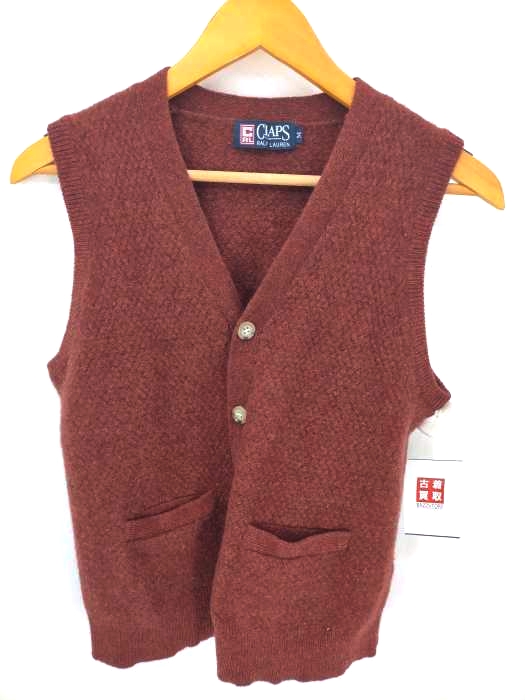 チャップスラルフローレン CHAPS RALPH LAUREN 編みニットベスト メンズ JPN：M