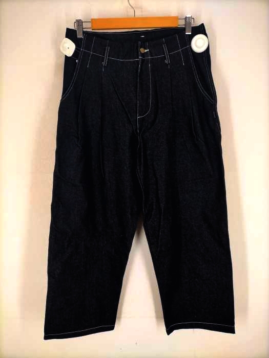 イージーミス EAZY MISS BOMB DENIM PANTS black メンズ  L