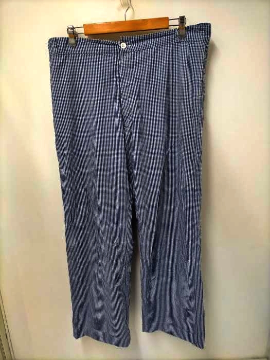 ブリティッシュアーミー BRITISH ARMY FOOD HANDLERS TROUSER NAVY GINGHAM CHECK メンズ  85/104/120