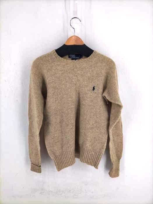 ポロバイラルフローレン Polo by RALPH LAUREN ポニー刺繍 ウールニット レディース JPN：L