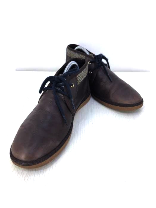 FRED PERRY(フレッドペリー) Leather Mid Boot メンズ JPN：26