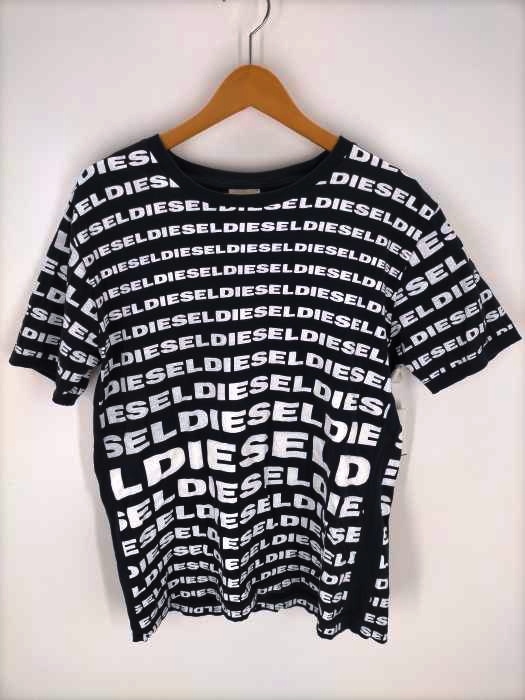 DIESEL(ディーゼル) ロゴ総柄Tシャツ メンズ トップス Tシャツ・カットソー
