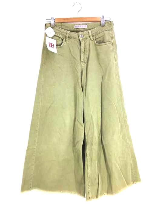 ZARA BASIC(ザラベーシック) カラーデニムバギーパンツ レディース EUR:34