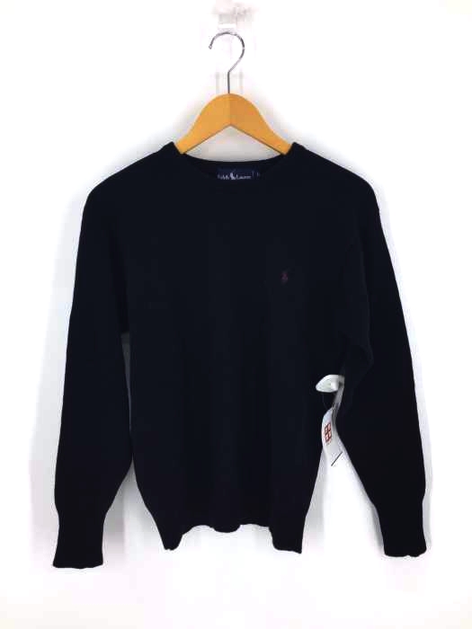 POLO RALPH LAUREN(ポロラルフローレン) ワンポイント クルーネックニット レディース JPN:L