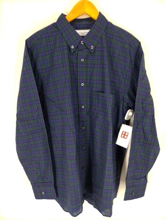 UNIVERSAL PRODUCTS(ユニバーサルプロダクツ) T.M PLAID BUTTON DOWN SHIRT メンズ JPN：3