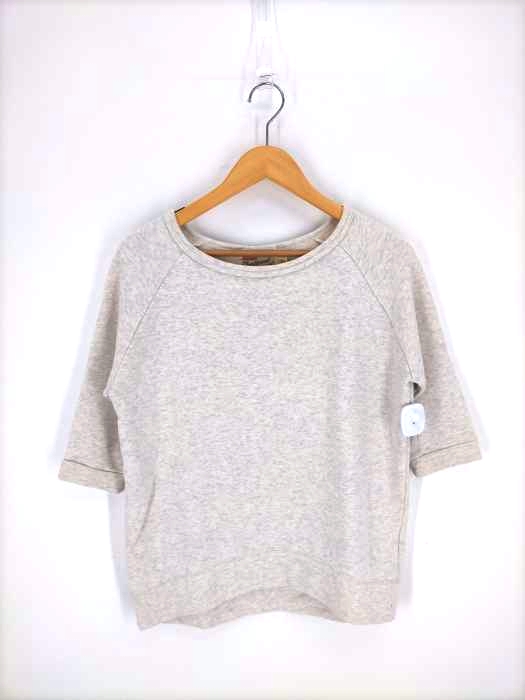 Traditional Weatherwear(トラディショナルウェザーウェア) SWEAT RAGLAN 3/4 SLEEVE TOP レディース  XS