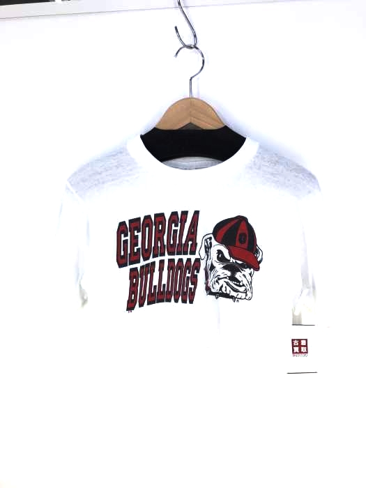 USED古着(ユーズドフルギ) RAH-RAH GEORGIA BULLDOGS クロップドTシャツ レディース JPN:M