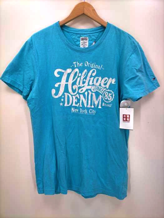 トミーヒルフィガーデニム TOMMY HILFIGER DENIM プリントクルーネックTシャツ メンズ JPN：M