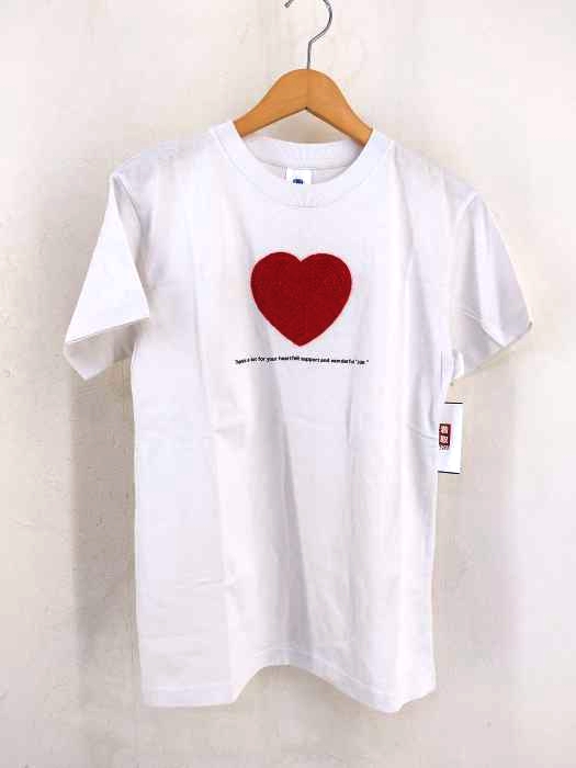 USED古着(ユーズドフルギ) CLARK ハートTシャツ レディース JPN：M