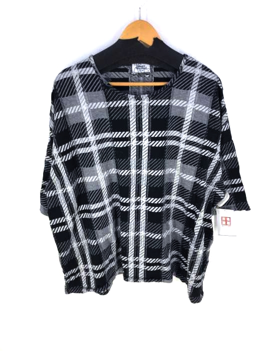 Vivienne Westwood MAN(ヴィヴィアンウエストウッドマン) 19SS チェックボートネックオーバーサイズカットソー メンズ FREE