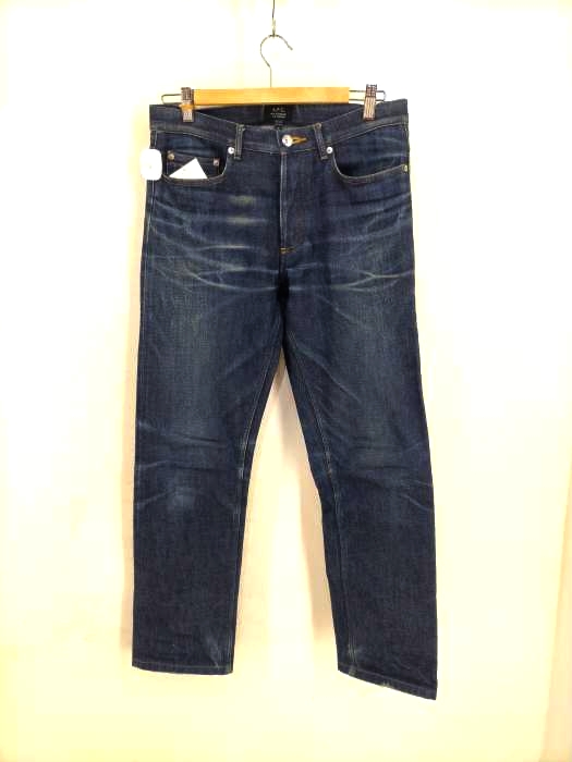 A.P.C.(アーペーセー) NEW STANDARD ストレートデニムパンツ メンズ UK：30-31