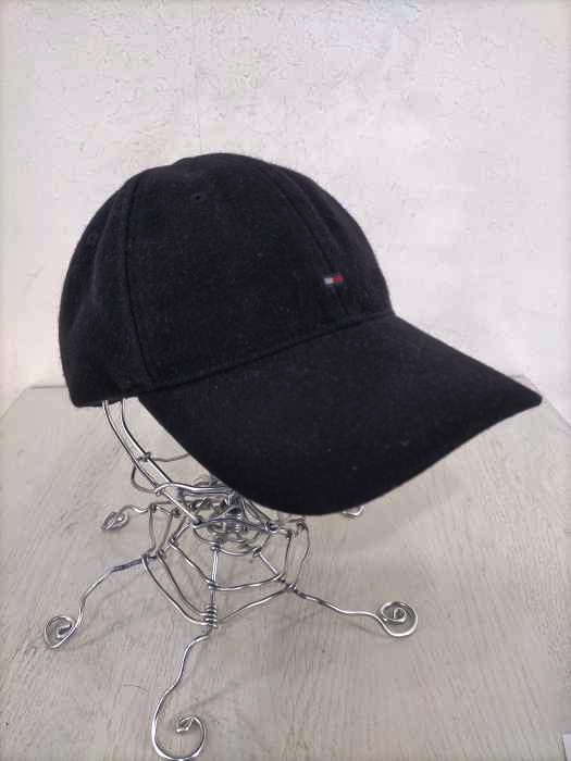 TOMMY HILFIGER(トミーヒルフィガー) ロゴ刺繍ウールキャップ メンズ FREE