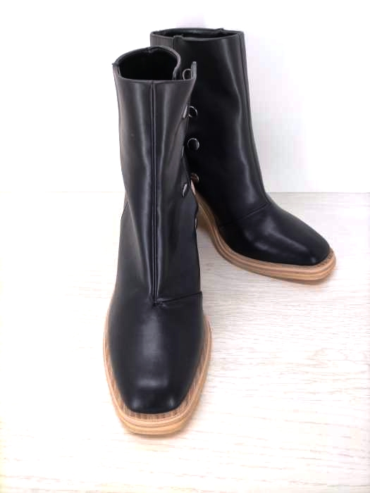 マウジー moussy SQUARE TOE BOOTS レディース  L