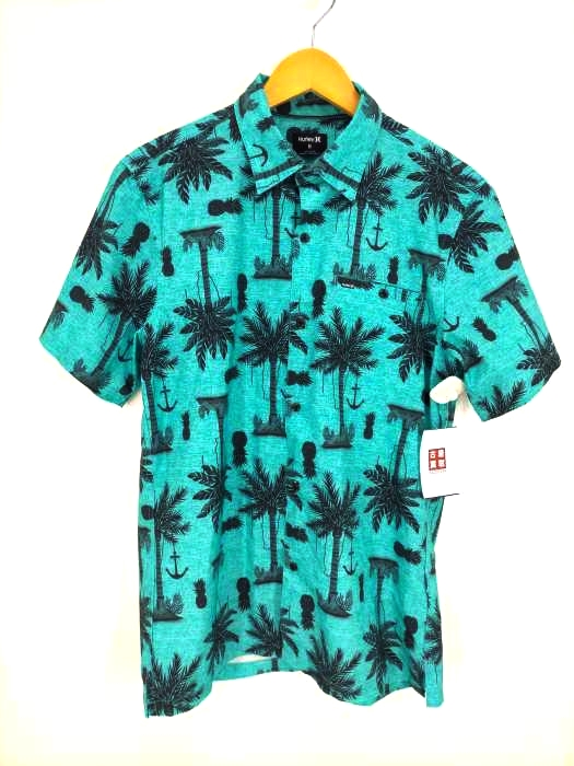 Hurley(ハーレー) ヤシの木 パイナップル アロハシャツ メンズ  M
