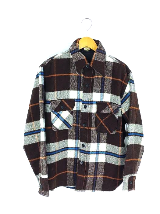 JCPENNEY 70S ネルシャツ メンズ import：L