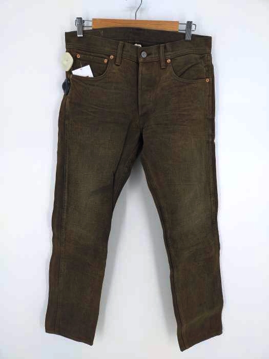 RRL RALPH LAUREN(ダブルアールエル ラルフローレン) ハラコパッチ  テーパードデニム メンズ  32×30
