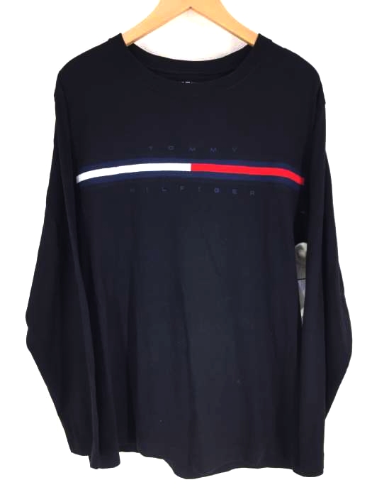 TOMMY HILFIGER(トミーヒルフィガー) ロゴロングTシャツ メンズ  M
