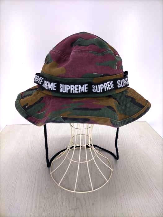 シュプリーム Supreme 18SS 迷彩柄サファリハット メンズ 表記無