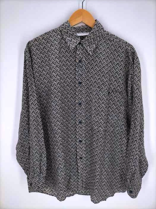ユーズドフルギ USED古着 {{cheny collection}} 90S総柄シルクシャツ メンズ JPN：M