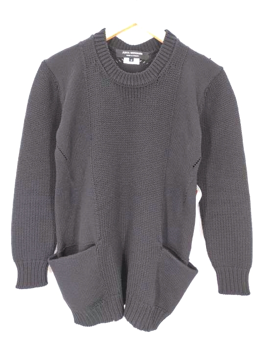 ジュンヤワタナベコムデギャルソン JUNYA WATANABE COMME des GARCONS AD2013 ニット編切替 ポケットデザインニット レディース JPN：S