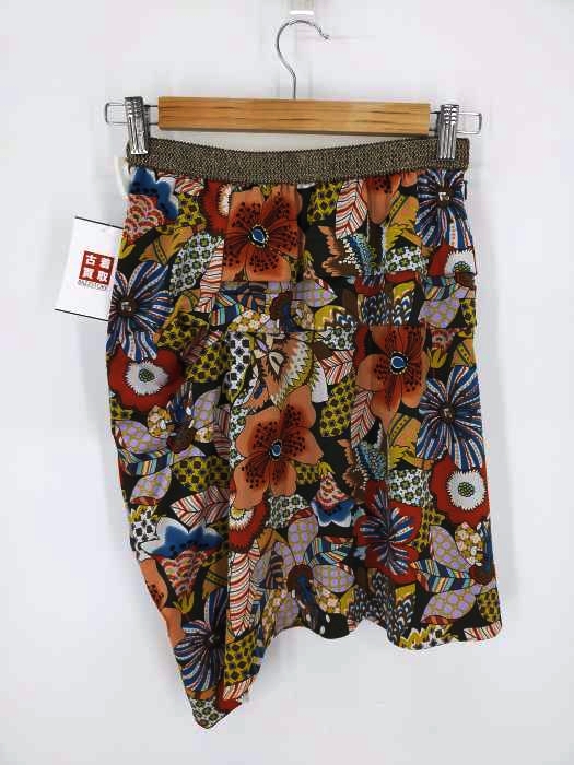 ヴィヴィアンタム VIVIENNE TAM フラワーサテンスカート レディース JPN：XS