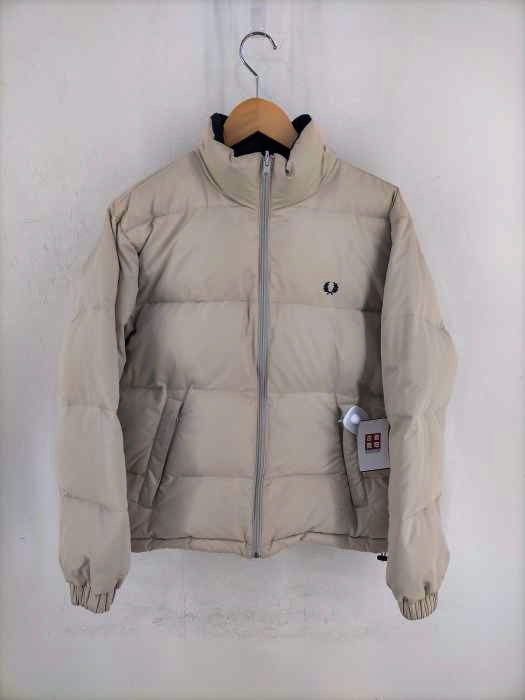 フレッドペリー FRED PERRY ワンポイントリバーシブルダウンジャケット メンズ JPN：S