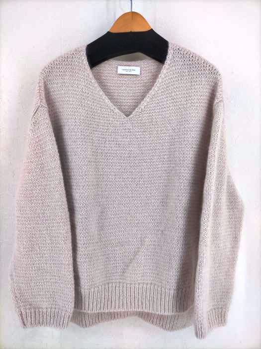 トゥモローランド TOMORROWLAND 19AW ミックスモヘヤ Vネックプルオーバー レディース FREE
