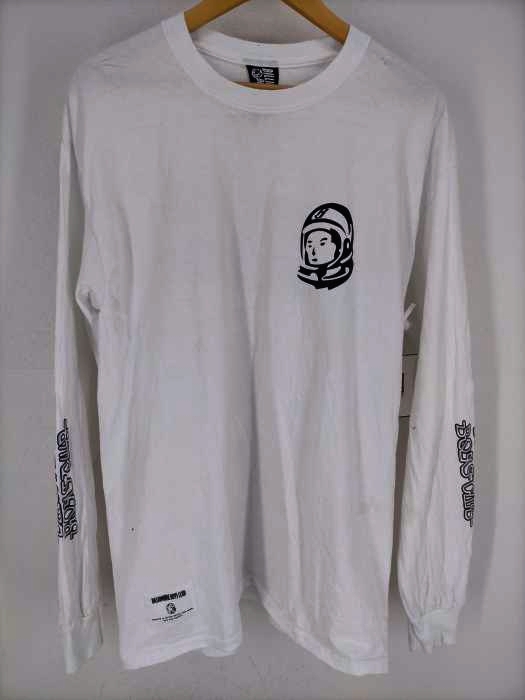 ビリオネアボーイズクラブ B.B.C 袖両面プリント長袖Tシャツ メンズ 表記無
