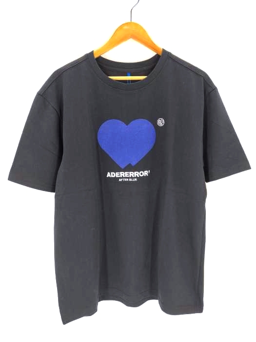 アダーエラー ADER error ハートプリント半袖Tシャツ メンズ A2 