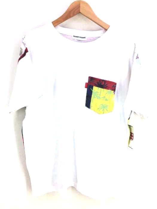 RODEO CROWNS(ロデオクラウンズ) 21SS アロハバックパターンTシャツ レディース トップス Tシャツ・カットソー