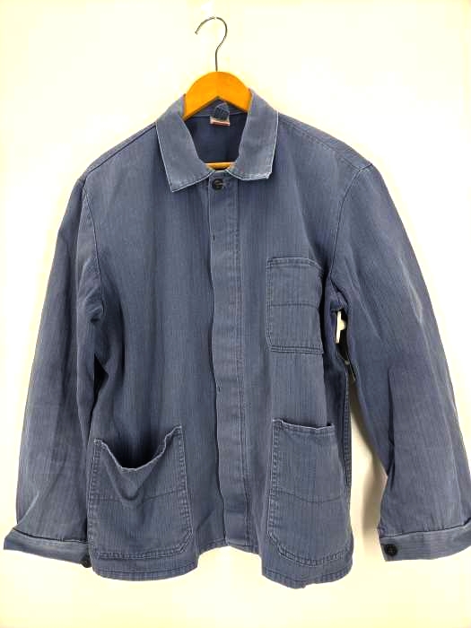 USED古着(ユーズドフルギ) norskin ユーロワーク ヘリンボーンカバーオール メンズ JPN:52