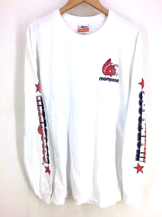 USED古着(ユーズドフルギ) OUR LEGENDS MONGOOSE USA Winners’ Choice Long Sleeve tee メンズ  L