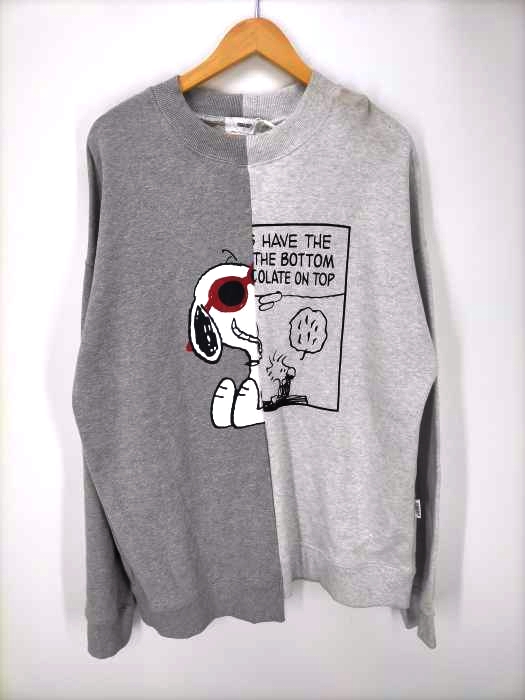 LIFUL MINIMAL GARMENTS(ライフルミニマルガーメンツ) DIVIDED SWEATSHIRT mixed メンズ 表記無