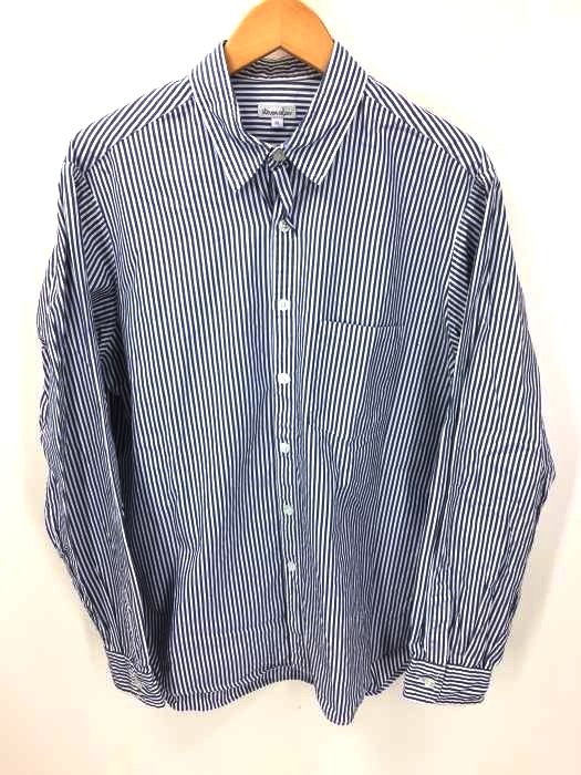 Steven Alan(スティーブンアラン) REVERSE SEAM ロングスリーブシャツ メンズ JPN:XL