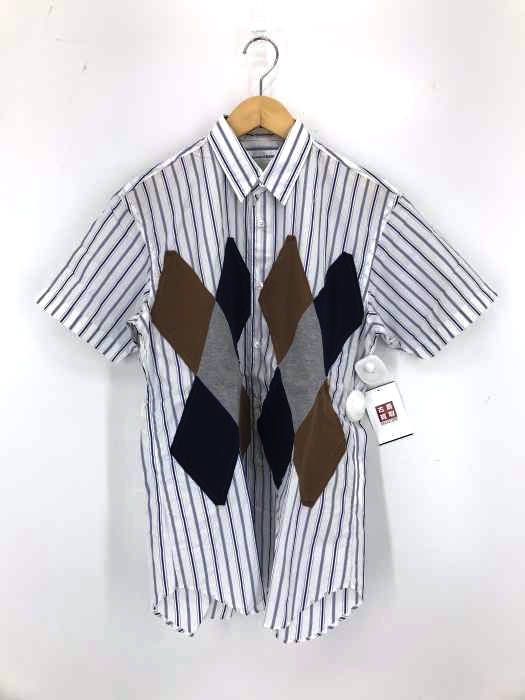 COMME des GARCONS SHIRT(コムデギャルソンシャツ) ダイヤデザイン ストライプシャツ メンズ JPN：XS