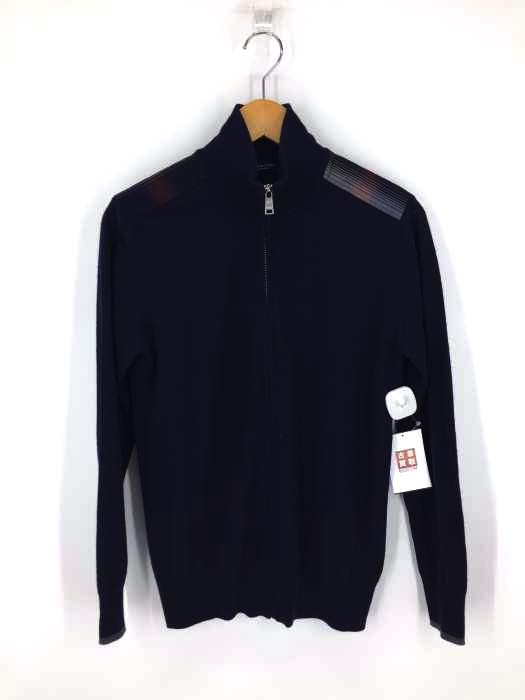 BLACK LABEL CRESTBRIDGE(ブラックレーベルクレストブリッジ) ショルダーパッチ ドライバーズニット メンズ JPN：M