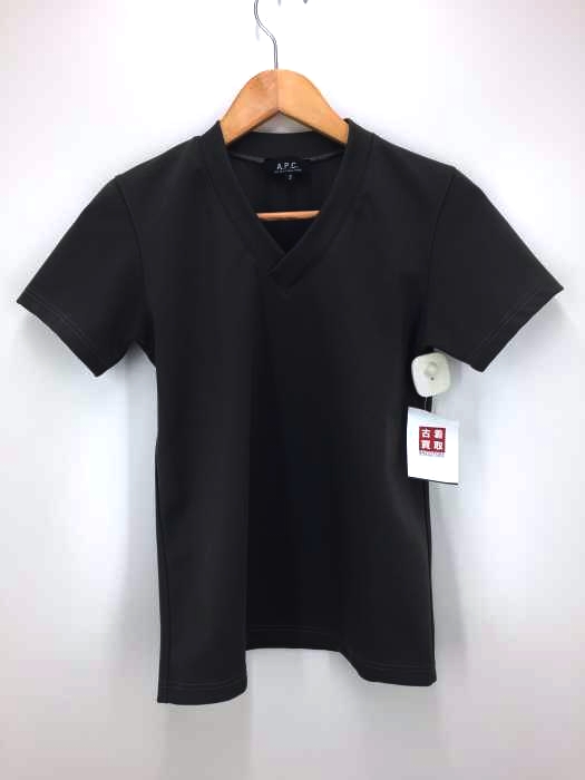 A.P.C.(アーペーセー) Vネックジャージー レディース JPN：S
