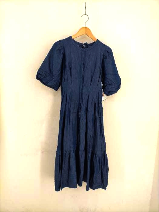 ジャスグリッティー JUSGLITTY 21SS  袖ボリュームタックワンピース レディース JPN：0