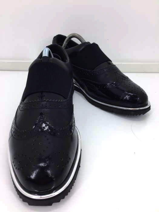 USED古着(ユーズドフルギ) Maison U エラスティックバンド ウイングチップダービーシューズ メンズ JPN：42