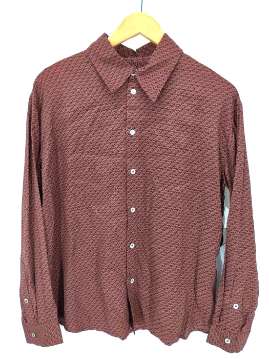 アーペーセー A.P.C. 21AW チュニジア製 ジャガード シャツ メンズ UK：36