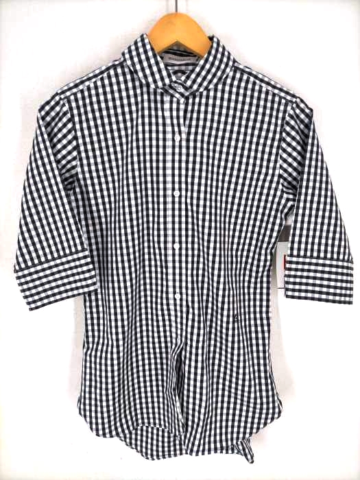 MADISONBLUE(マディソンブルー) 22SS CHELSEA SHIRT GINGHAM BLACK レディース JPN:S